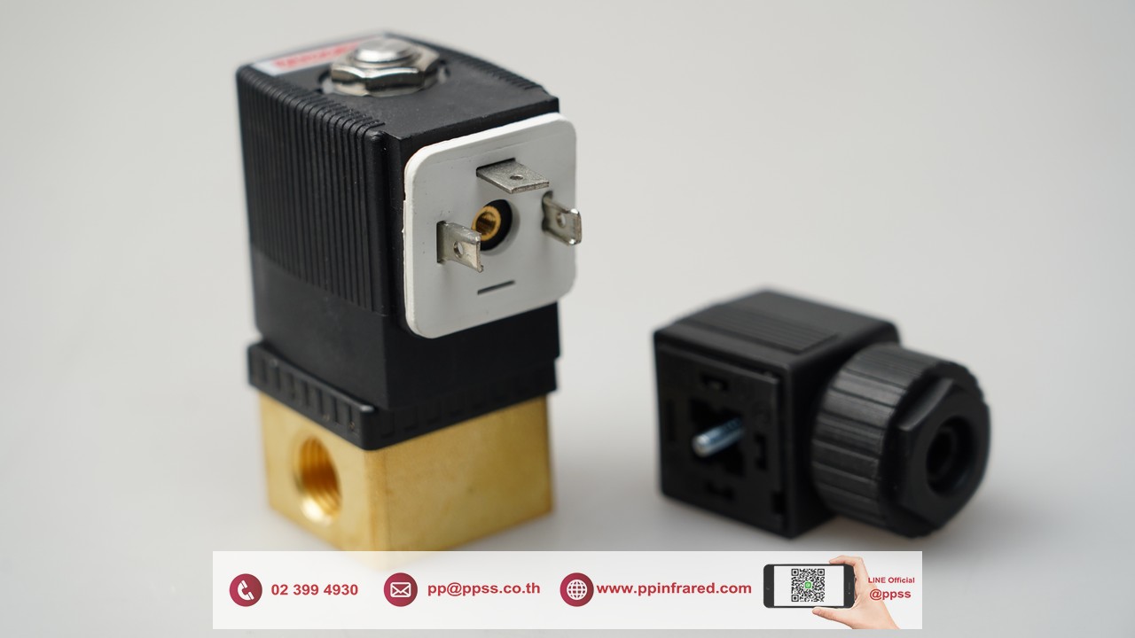 HEATwave 1/4" 230V Gas Solenoid Valve IP65 "THAILAND" l โซลินอยวาล์วแก๊ส รุ่นกันน้ำ