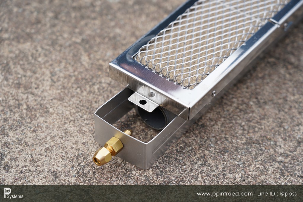 หัวเตาอินฟาเรด THD HD538 3.90KW ขนาด 538x85x65