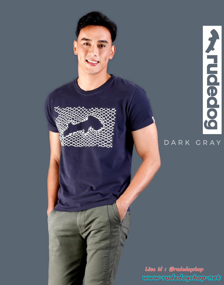 เสื้อยืด rudedog รุ่น Cage (เคช) Size M