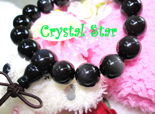 สร้อยข้อมือเรนโบว์ออปซิเดียน เกรด 7A