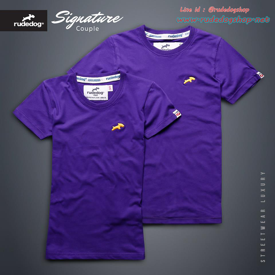 เสื้อยืด Rudedog รุ่น Signature Size S