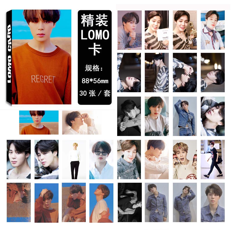 LOMO CARD BTS FAKE LOVE 30รูป