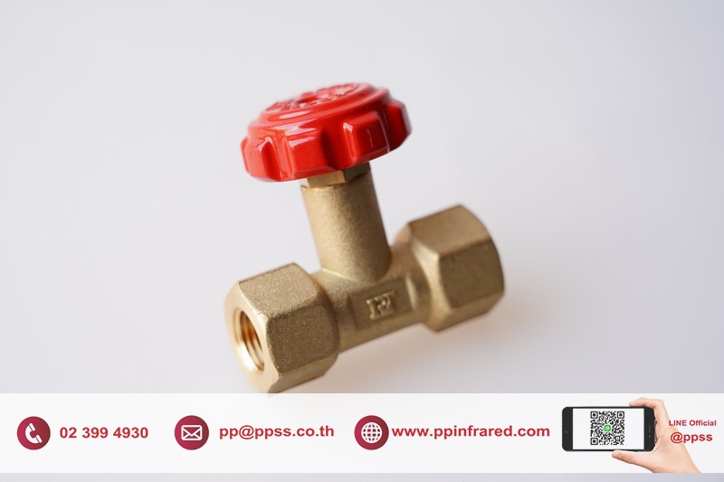 Needle Valve for Gas 1/4" l วาล์วเข็มปรับละเอียดขนาด 1/4"