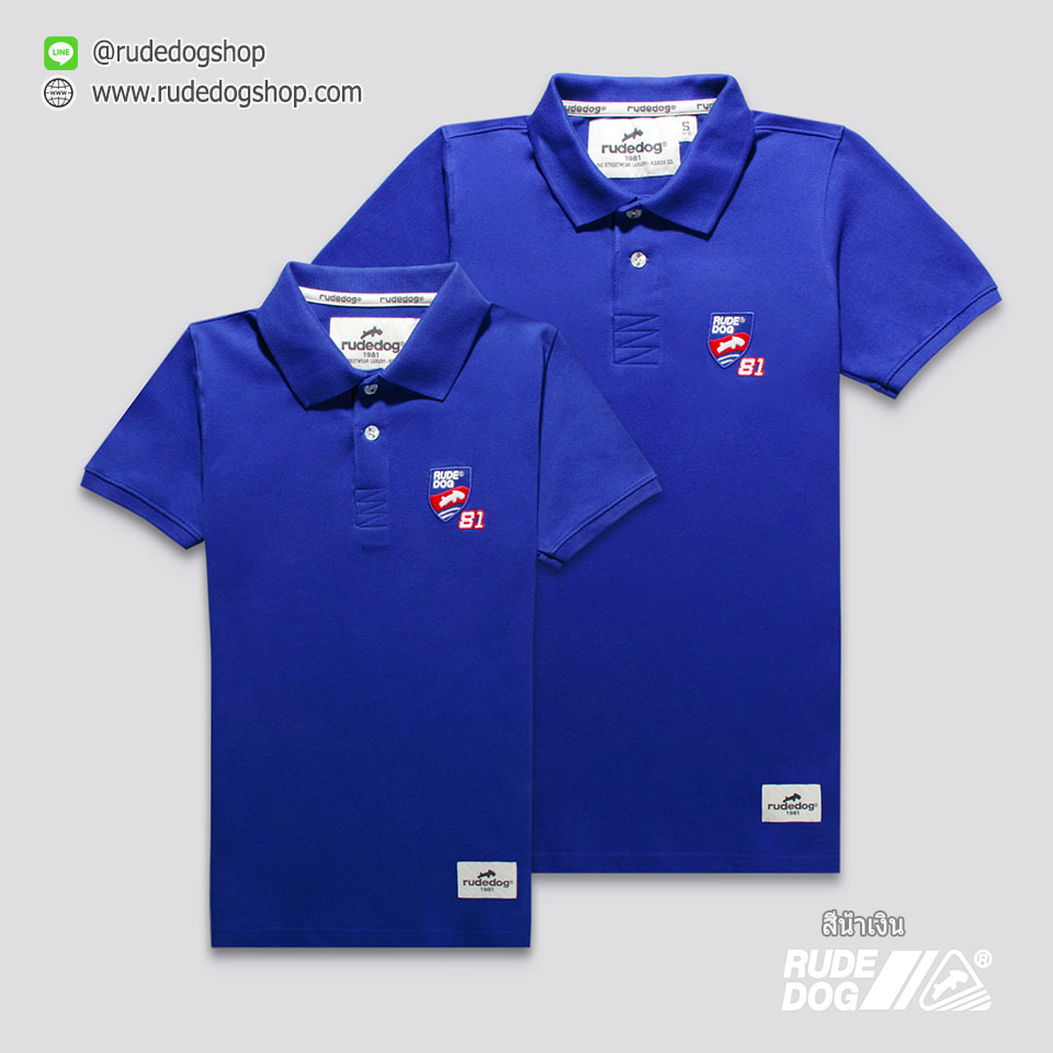 เสื้อโปโล rudedog รุ่น F1 (เอฟ วัน)