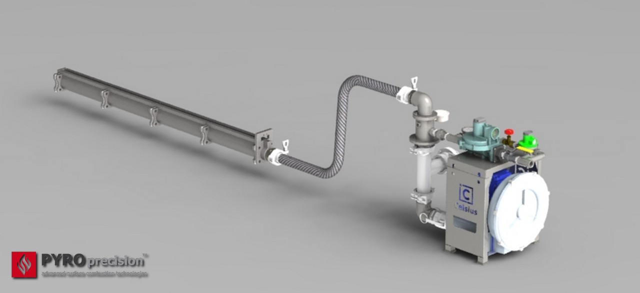 Premix System (Ring Blower) for Constant Power Operation up to 250kW l ชุดผสมแก๊สเครื่องพ่นไฟเกรดอุตสาหกรรม ชนิดปรับตั้งแรงดันแก๊สคงที่