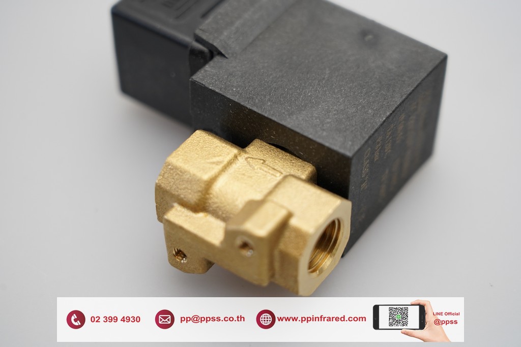 Gas Solenoid Valve 1/4" 230V IP65 l โซลินอยวาล์วแก๊ส