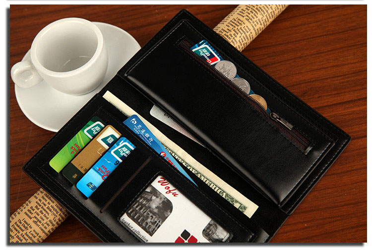 กระเป๋าสตางค์ผู้ชายใบยาว WOERFU