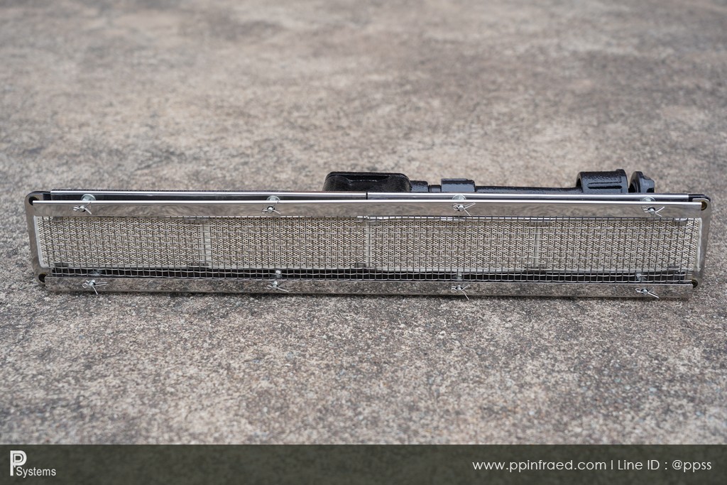 หัวเตาอินฟาเรด KOMPAC MK-81 3.14kW ชนิดเหล็กหล่อ ขนาด 555x80x105