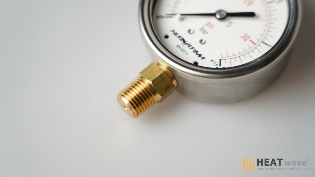 NUOVAFIMA Pressure Gauge 0-2.5 bar l เกจวัดแรงดันแก๊สช่วงแรงดันสูง
