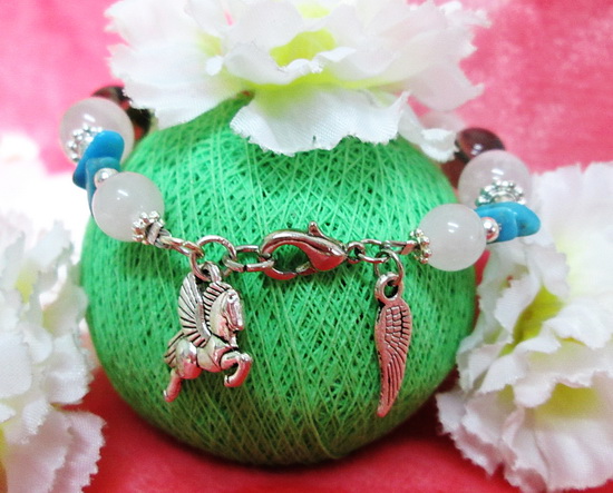 ขายแล้วค่ะ! สร้อยข้อมือหินมงคล สำหรับคนเกิดวันพุธราหู พฤหัสบดี และ เสาร์