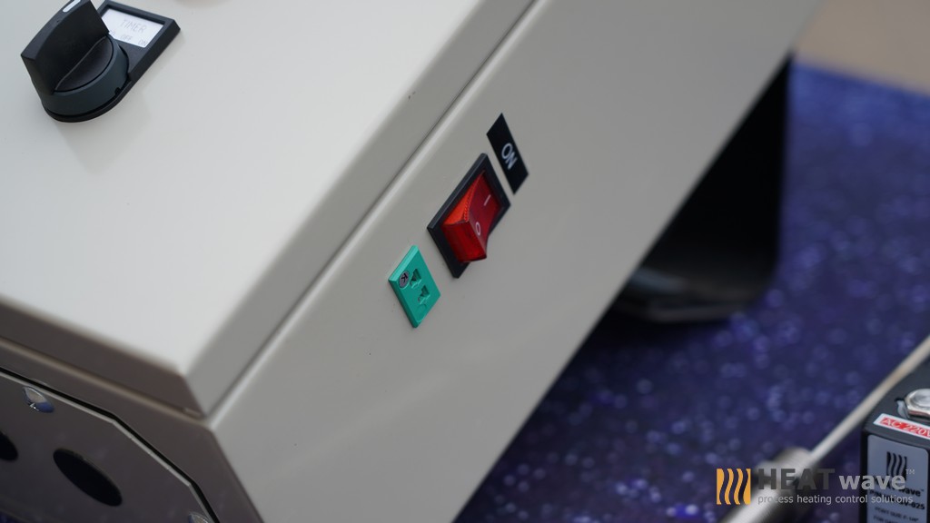 POWDER COATING CTRL MODULE FOR 6 BURNERS, 300x450x150 STEEL BOX, DIGITAL TEMP. CONTROLLER "FOTEK" TAIWAN, OMRON TIMER VERSION.2