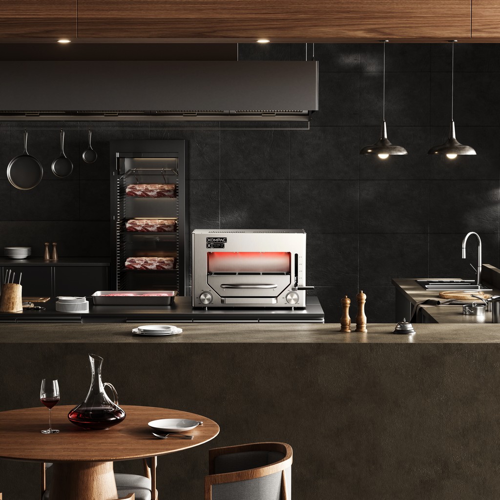 KOMPAC - MD-3S 800°C E-Steak Steak Broiler Grill for Steak House l เตาย่างสเต็กอินฟาเรด 800องศาเซลซียส ขนาดกลาง ระบบไฟฟ้า สำหรับร้านอาหารและใช้งานเชิงพาณิชย์