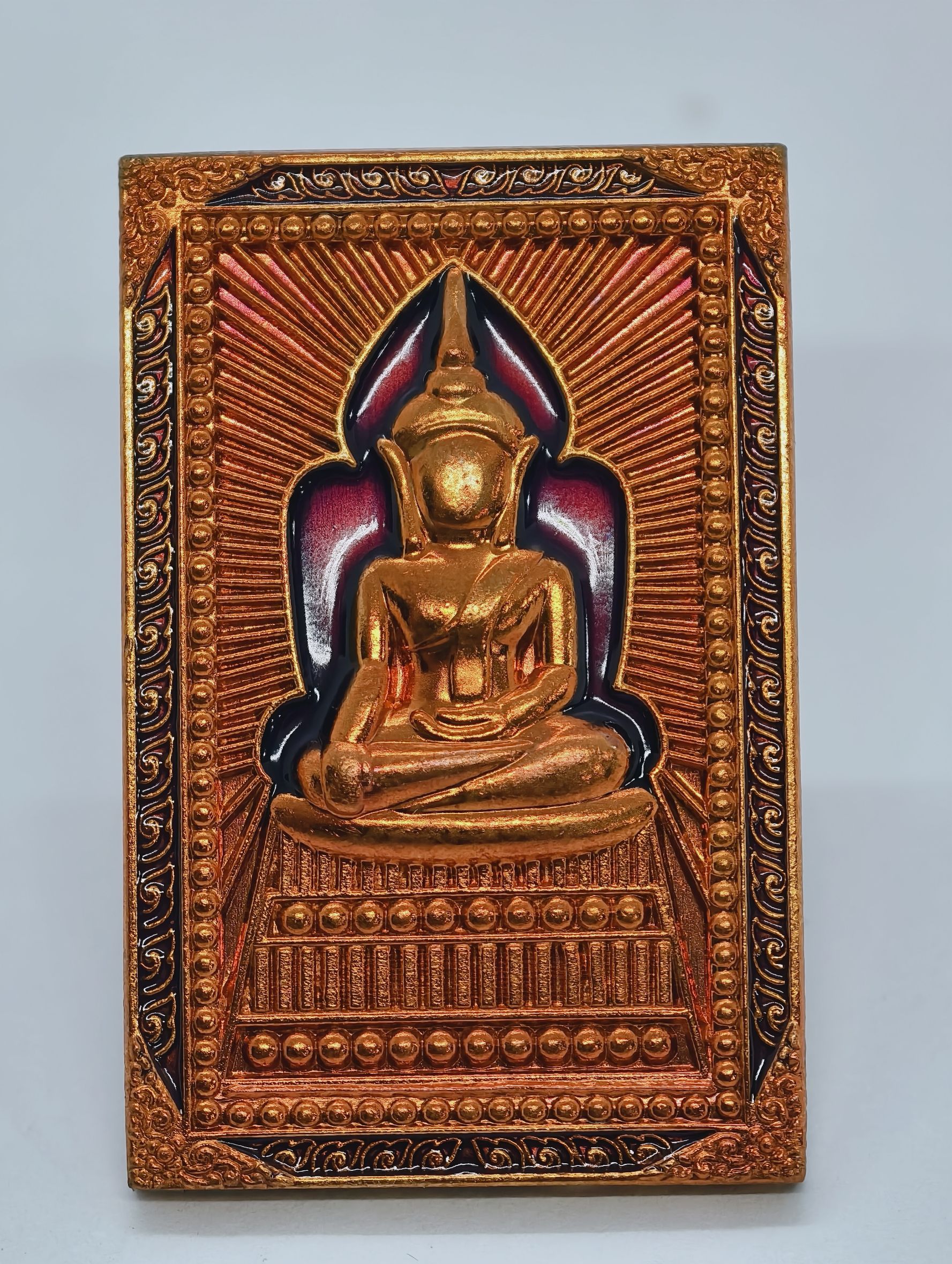 หลวงปู่มหาศิลา พระสมเด็จแหวกม่าน วัดโพธิ์ศรีสะอาด ปี 2567 KA3248