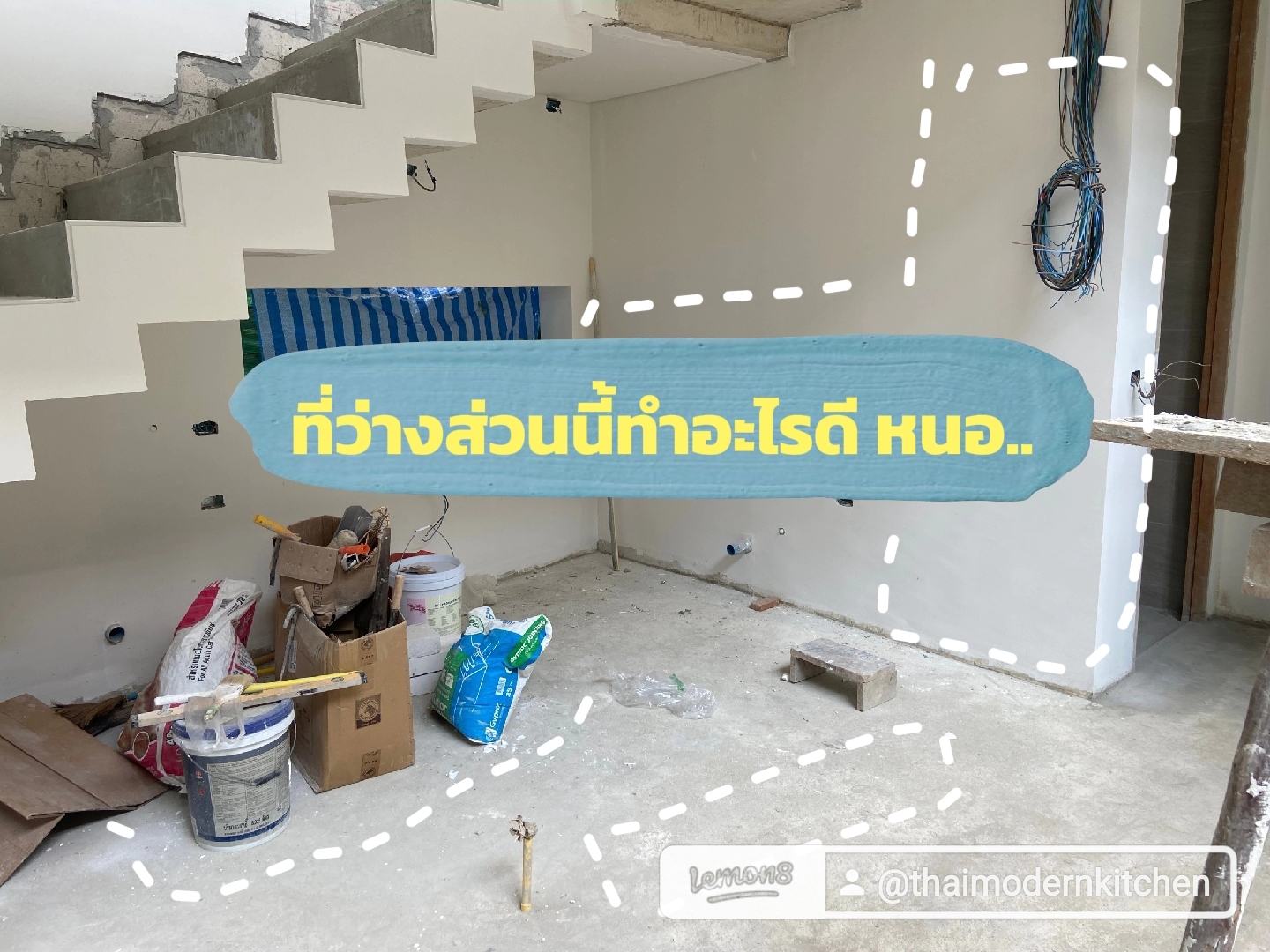 ครัวบิ้วอิน บ้านคุณพิชชา counter bar ไซด์น่ารักลงตัว ราคา 109000