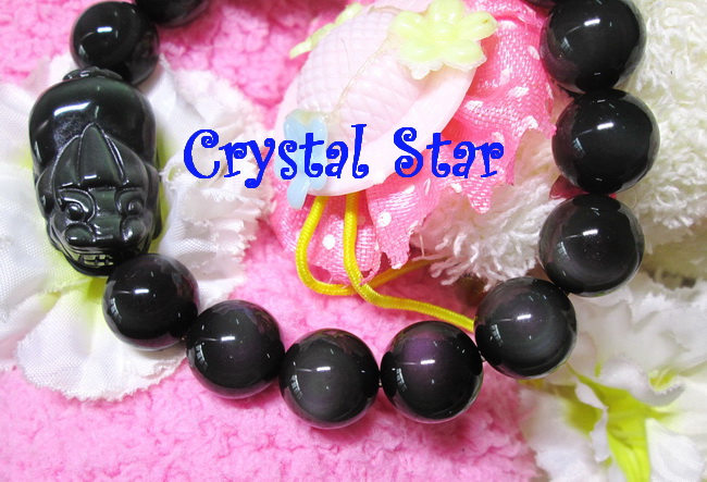 สร้อยข้อมือเรนโบว์ออปซิเดียน เกรด 7A