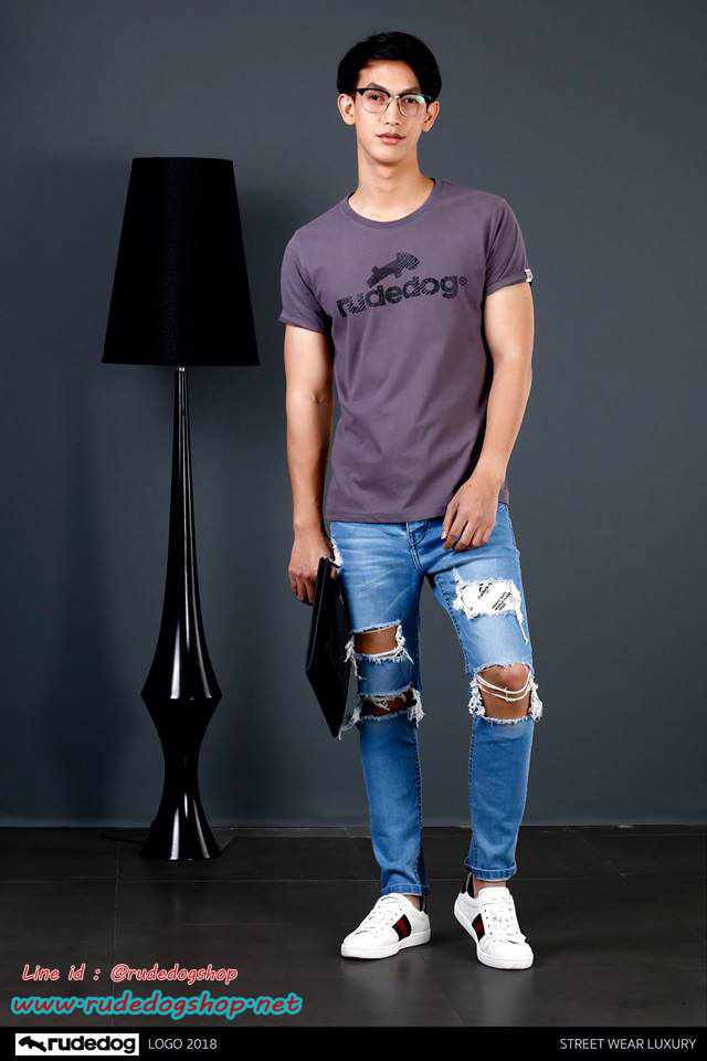 เสื้อยืด rudedogรุ่น Logo 2018 (โลโก้ 2018) Size M
