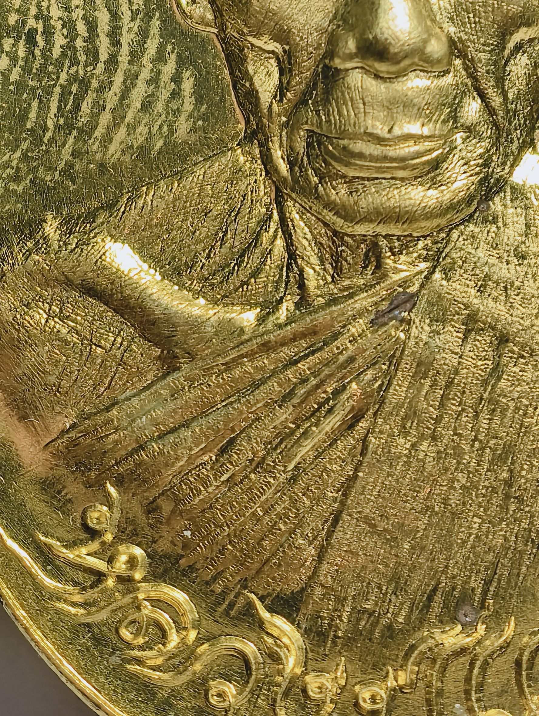 หลวงปู่แสวง รุ่นแรก วัดโพธิ์ผักไห่ จังหวัดพระนครศรีอยุธยา AC1731