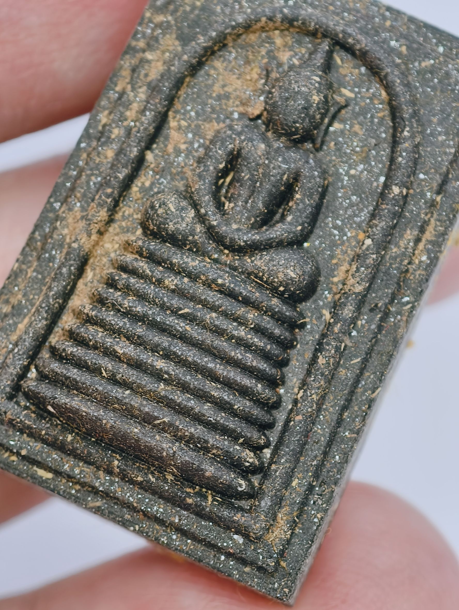 หลวงปู่มหาศิลา วัดโพธิ์ศรีสะอาด พระสมเด็จ 9 ชั้น จินดามณีมนต์พระกาฬ พหุรมาน KA2213