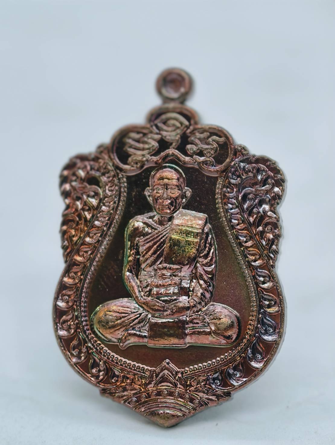 หลวงปู่นวล วัดหนองจอก เสมา มหาลาภ แจกในวันพิธีเสก (AC1343)