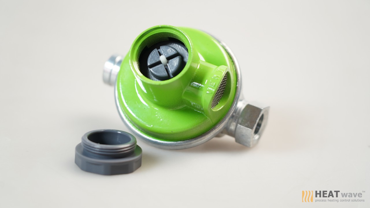 Low Pressure Regulator for LPG, Output 50-100mbar, Size 1/4" x 3/8" NPT