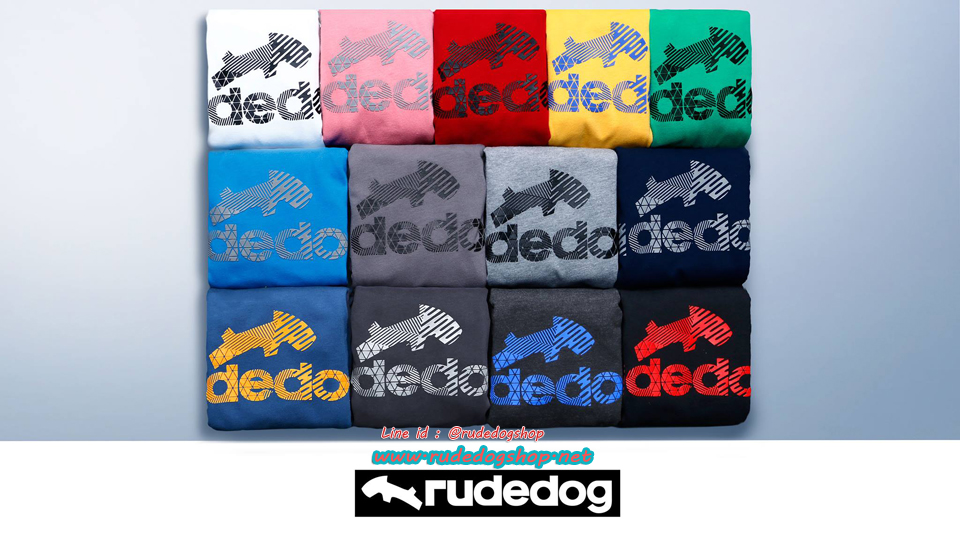 เสื้อยืด rudedogรุ่น Logo 2018 (โลโก้ 2018) Size M