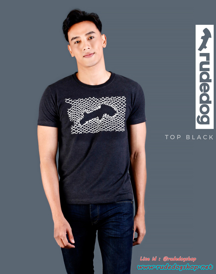 เสื้อยืด rudedog รุ่น Cage (เคช) Size M