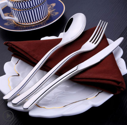 ช้อน ส้อม สแตนเลส อย่างดี Stainless Steel Spoon Fork