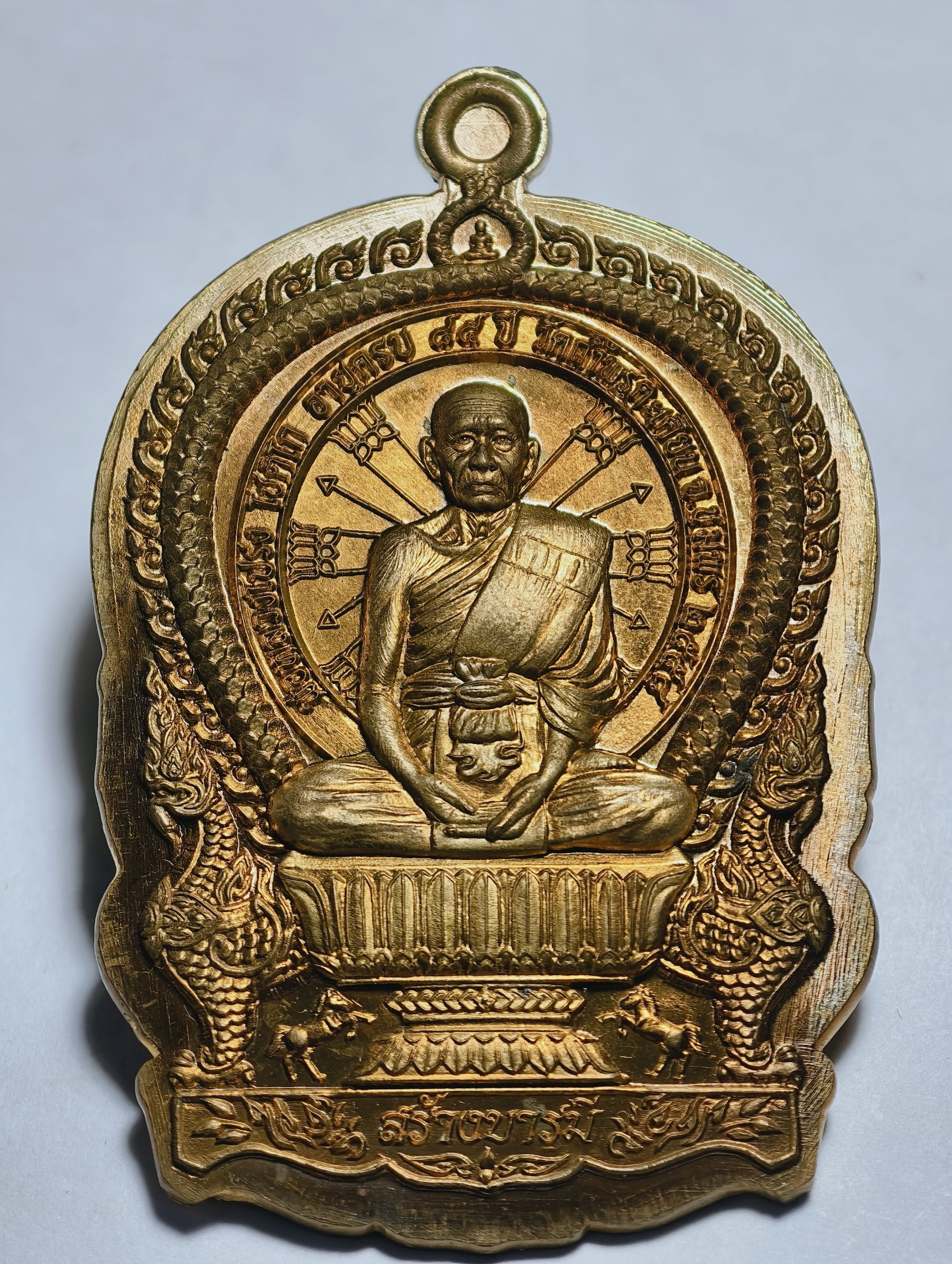 หลวงพ่อโปร่ง วัดถ้ำพรุตะเคียน เหลือสร้างบารมี หลังเทวดา AC2929