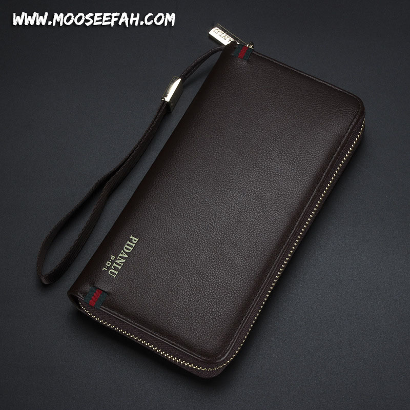 กระเป๋าสตางค์ผูชายใบยาวซิปรอบ MZ-021