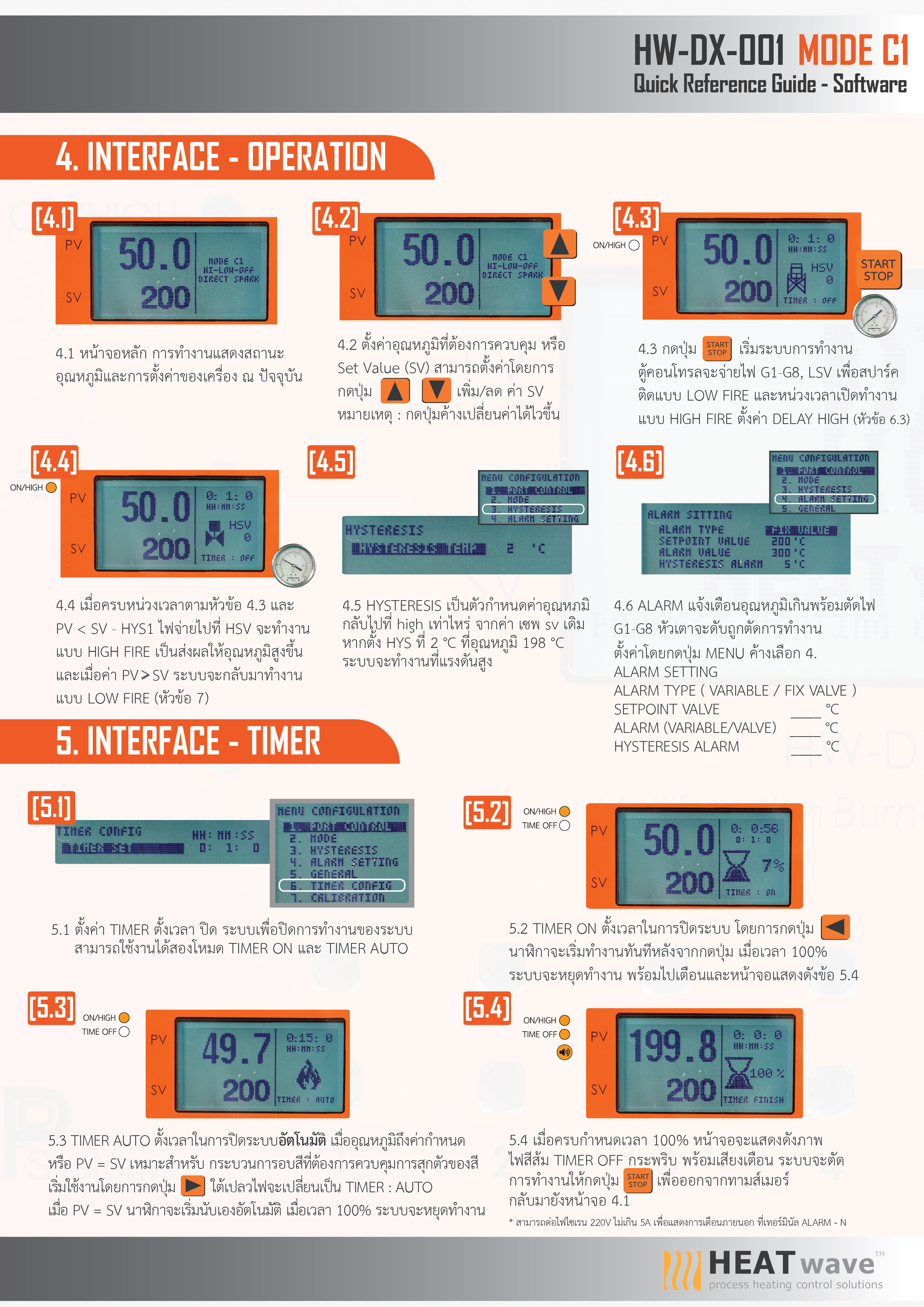 HEATwave Multifunction Digital B/T Control System [MODE C1] l ชุดควบคุมอุณหภูมิเตาอบ มัลติฟังก์ชั่น รุ่นใหม่ล่าสุด !