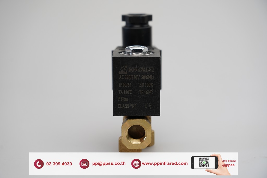 Gas Solenoid Valve 1/4" 230V IP65 l โซลินอยวาล์วแก๊ส