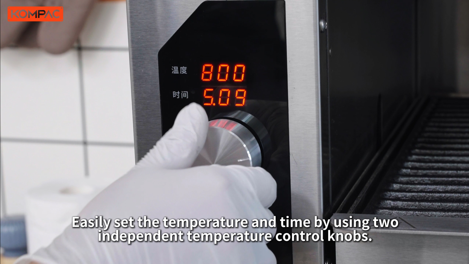 KOMPAC x ND-1 500-800°C Ultra Chef Series Electric Steakhouse Broiler Grill l เตาย่างสเต็กอินฟาเรด 500-800องศาเซลซียส ขนาดใหญ่ ระบบไฟฟ้า สำหรับร้านอาหาร