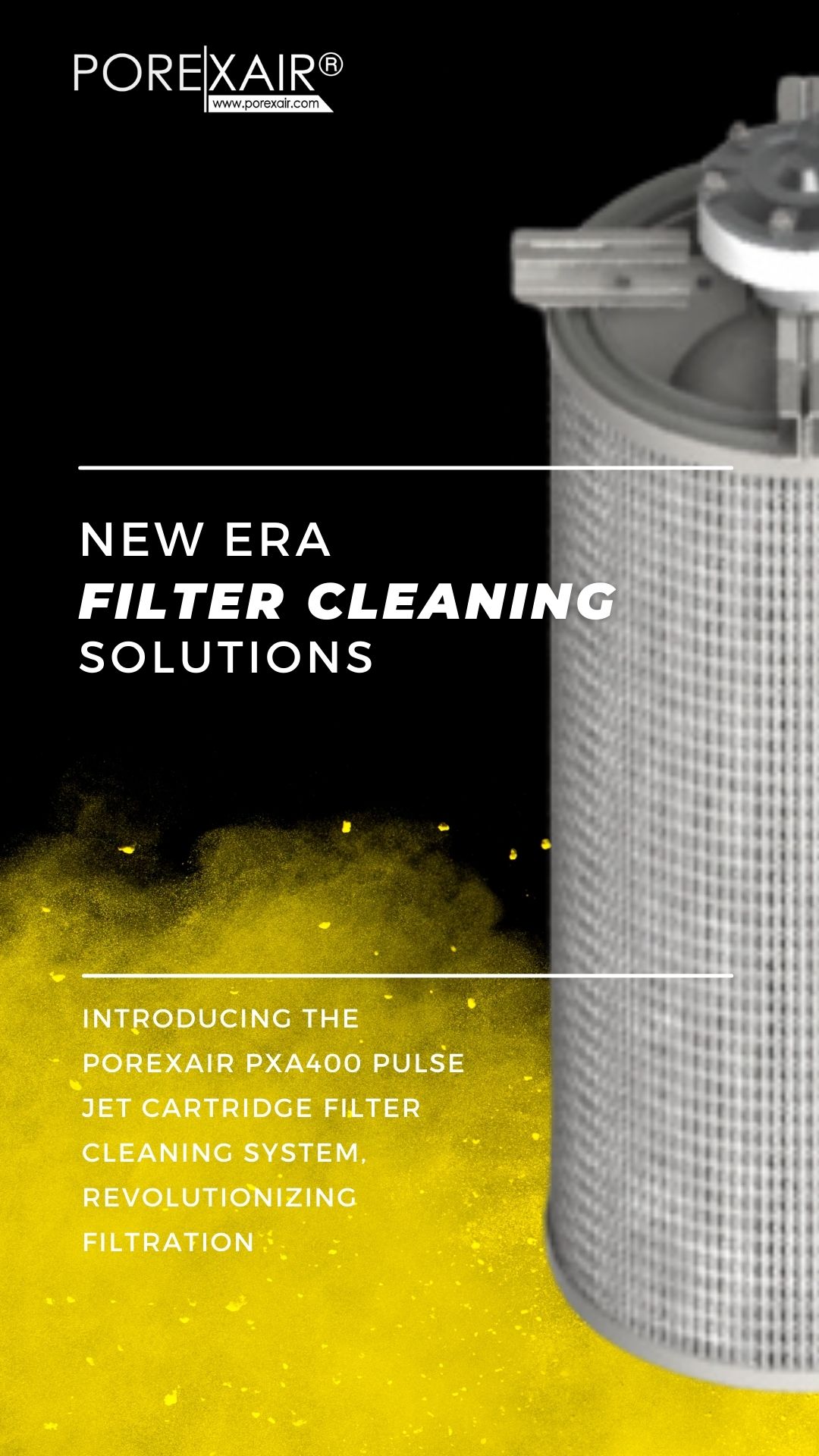 PULSE-JET FILTER CLEANING SYSTEM 600MM I ระบบทำความสะอาดฟิลเตอร์สีฝุ่นด้วยเจ็ทลมแรงดันสูง