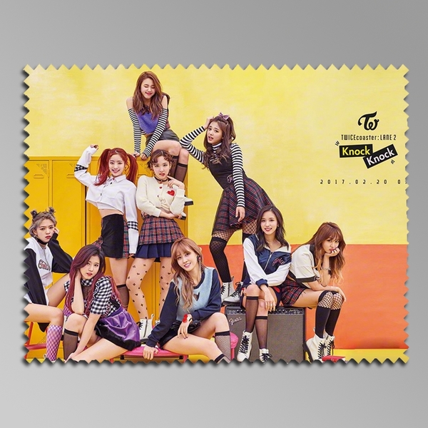 ผ้าเช็ดแว่น TWICE coaster LANE 2