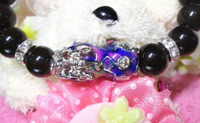 สร้อยข้อมือ Ice Color Obsidian