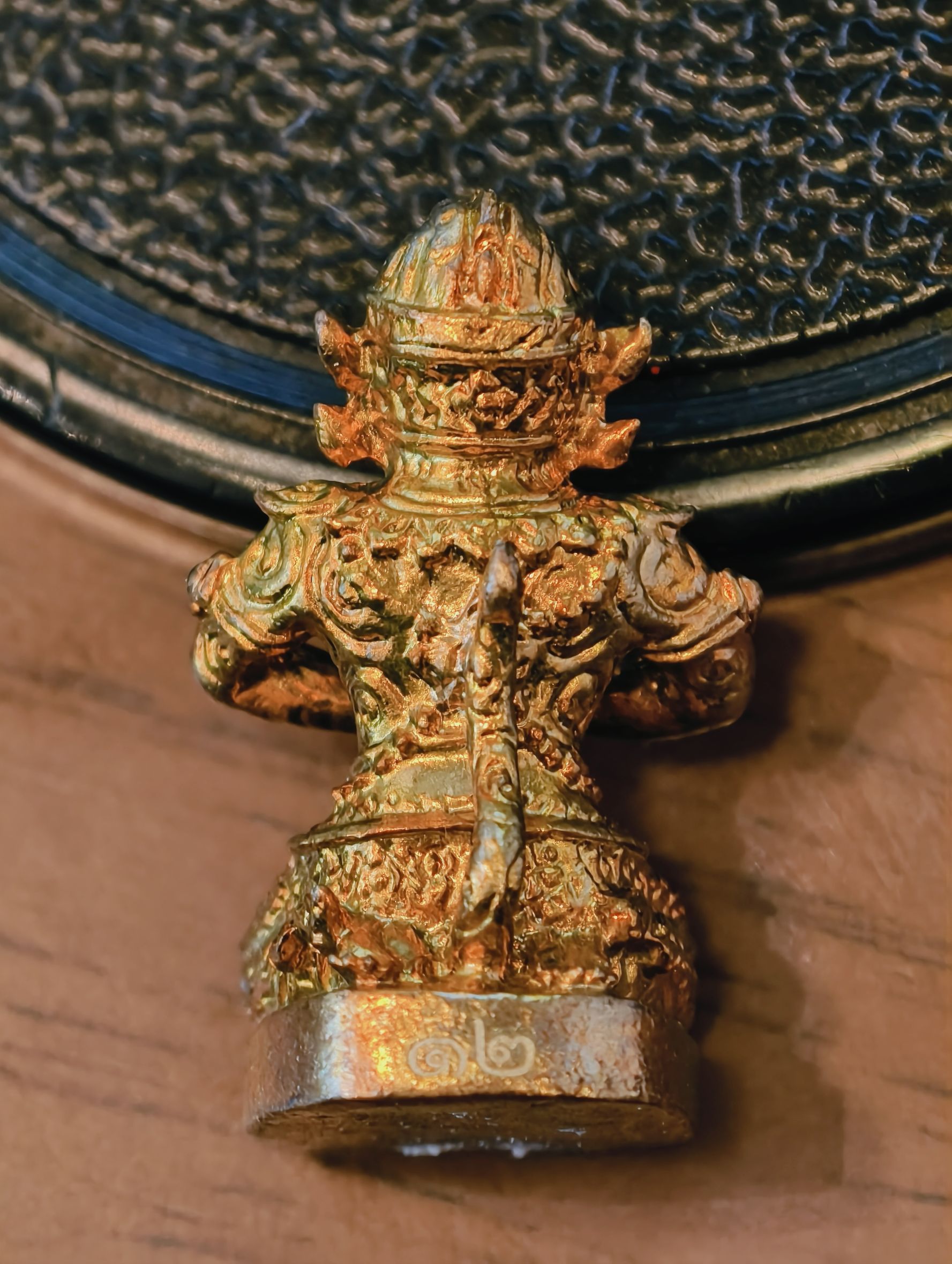 หนุมาน สัมฤทธิ์ผล ดลบันดาน ประทานทรัพย์ วัดสนามชัย จ.อ่างทอง รุ่นแรก เลข 12 KA3263