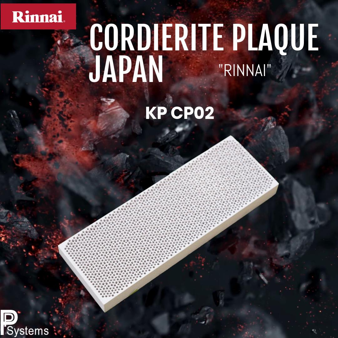 กระเบื้องหัวเตาอินฟาเรด แผ่นรังผึ้งหัวเตา RINNAI Cordierite Plaque (JAPAN) ขนาด 134x46.5x13.5