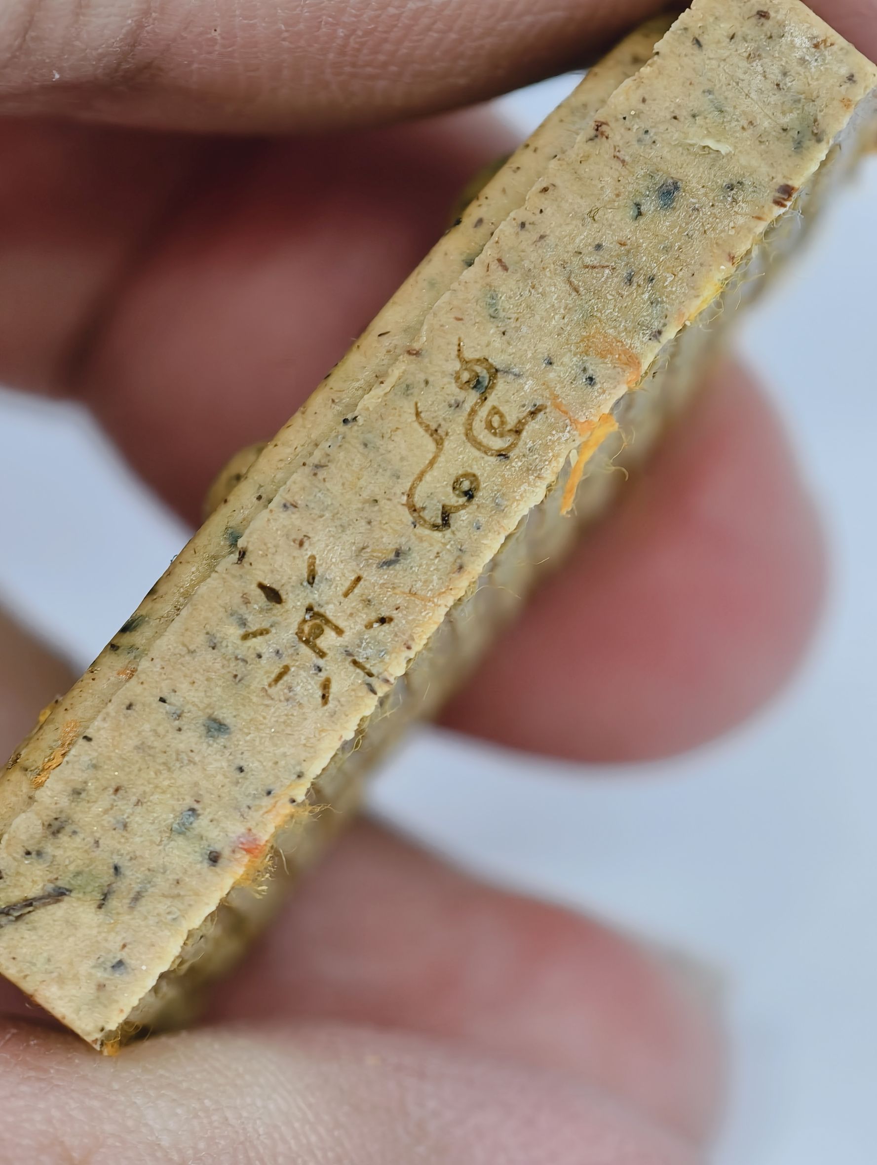 หลวงปู่มหาศิลา วัดโพธิ์ศรีสะอาด พระสมเด็จ ชินบัญชร หลังยันต์ อ.สุริยันต์สร้าง KA2778