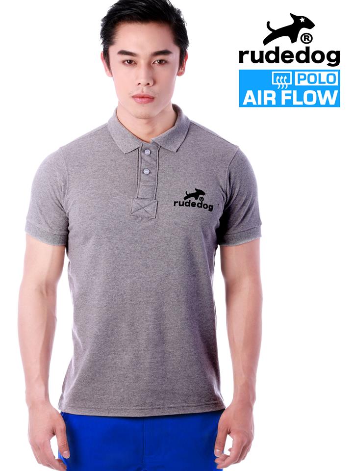 เสื้อโปโล rudedog® POLO AIR FLOW สี top-dry