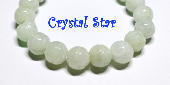 สร้อยข้อมือหยกแกะสลัก