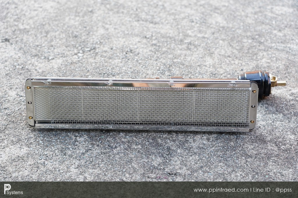 หัวเตาอินฟราเรด KOMPAC MK-1602 6.3kW ชนิดเหล็กหล่อ ขนาด 570x130x170