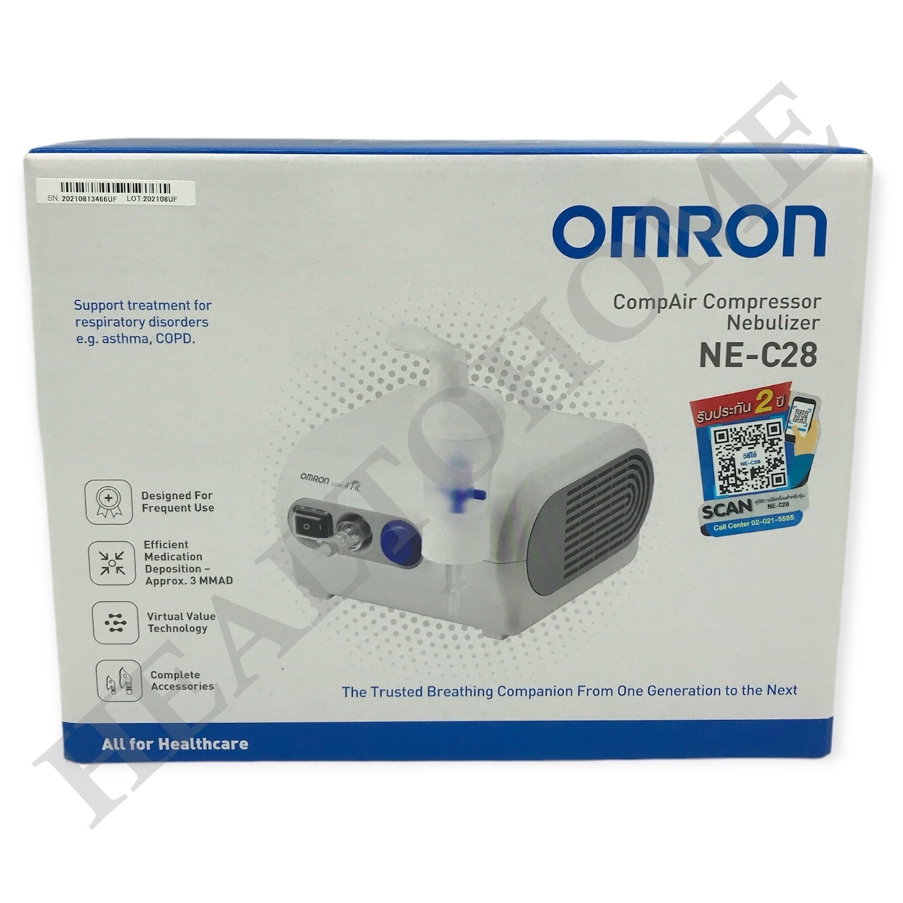 OMRON เครื่องพ่นละอองยา รุ่น NE-C28