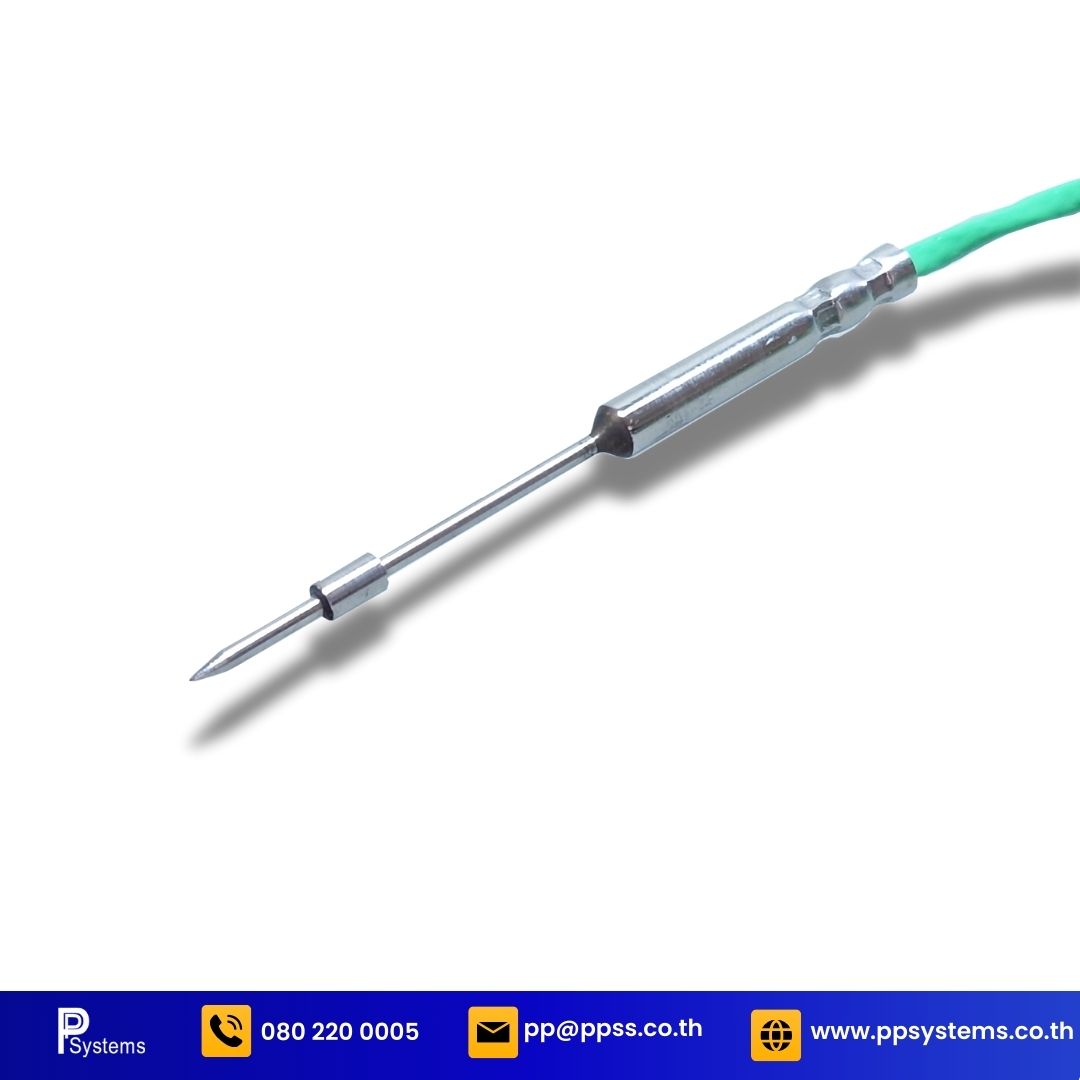 PhoenixTM Short Needle Straight Thermocouple l สายวัดอุณหภูมิชนิดเข็ม สำหรับวัดอาหาร (กุ้ง) ความยาวสาย 50 เซนติเมตร
