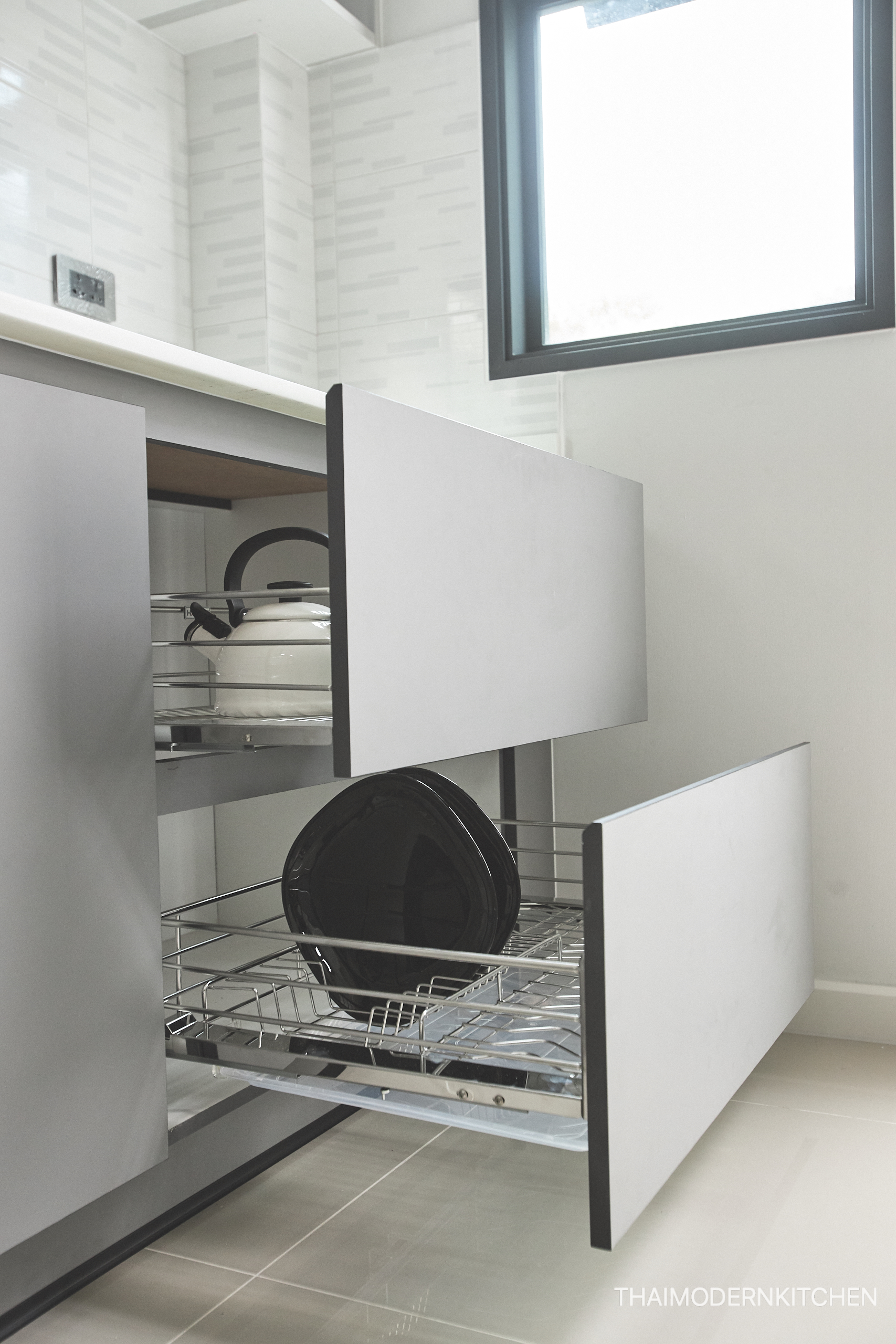 ครัวบิ้วอินบ้านคุณดวงพร ราคา 96,000- หมู่บ้าน Patta Ville สำเนา