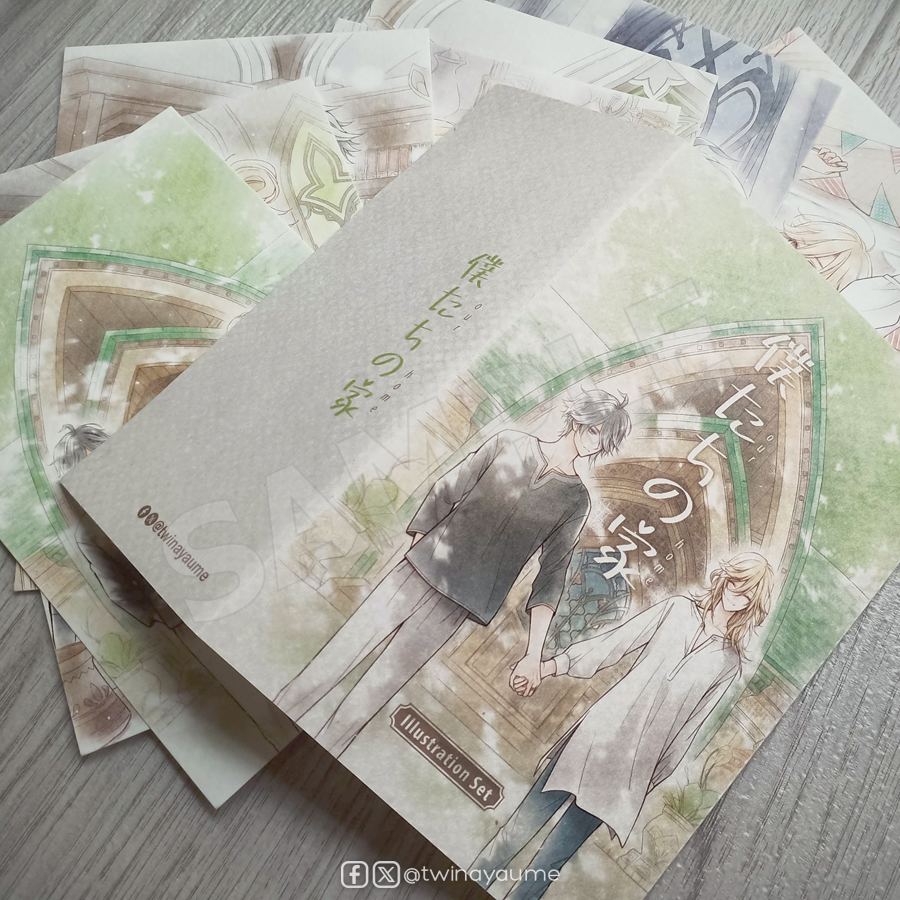 *IN STOCK* [Genshin] Alhaitham x Kaveh - Illustration Set