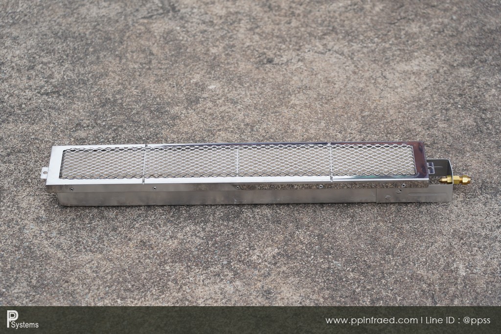 หัวเตาอินฟาเรด THD HD538 3.90KW ขนาด 538x85x65