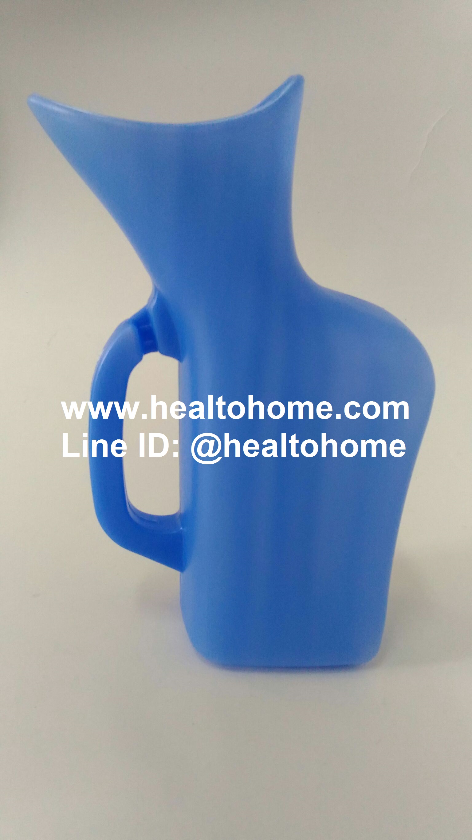 A003 กระบอกปัสสาวะ (หญิง) 800 มล. สีฟ้า