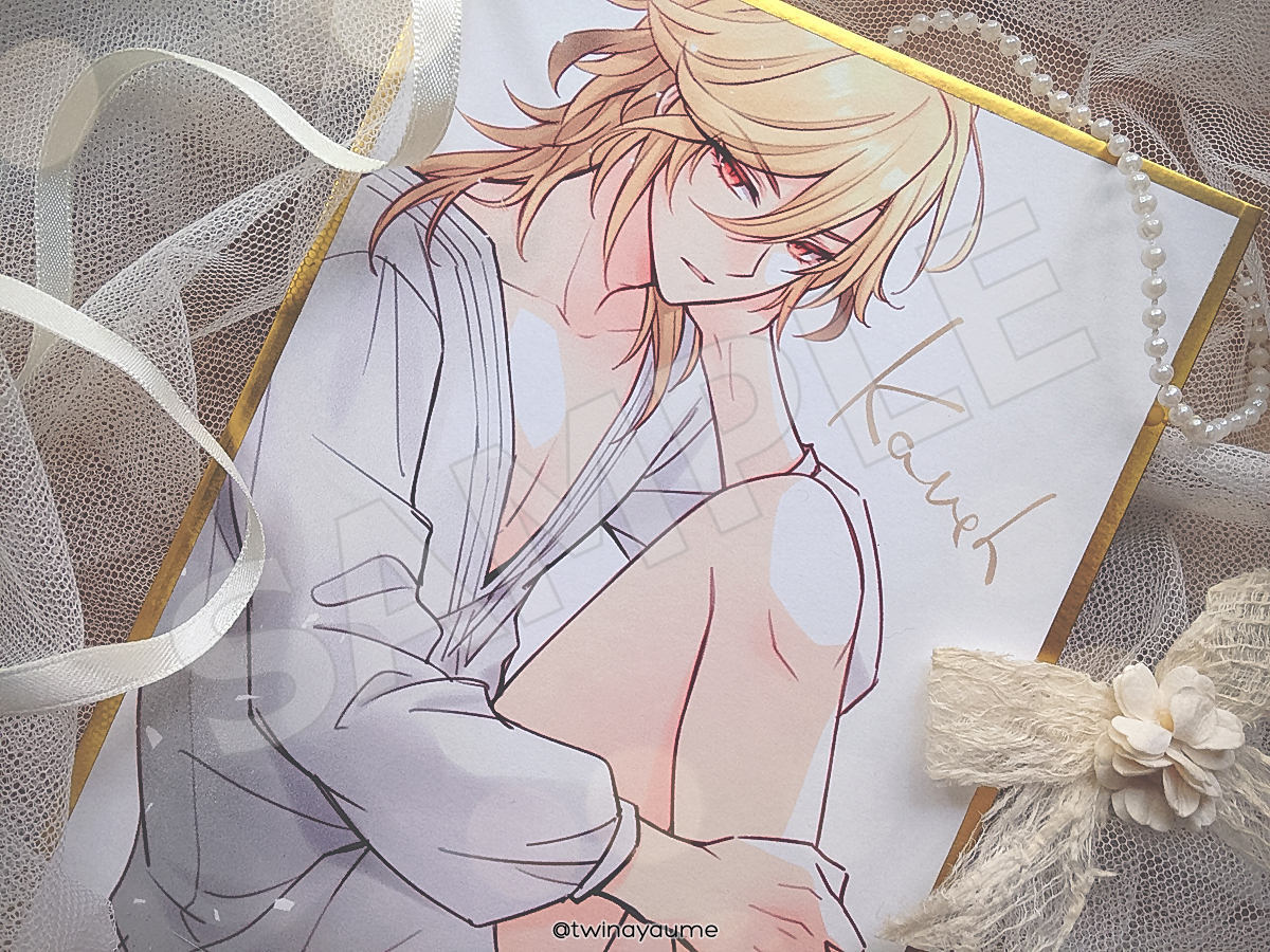 *พร้อมส่ง* [Genshin Impact] Shikishi - Kaveh -