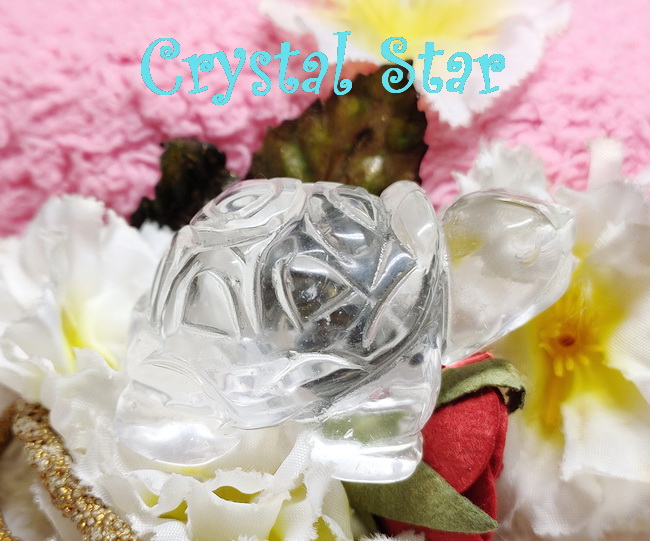 คริสตัลแกะสลักรูปเต่า