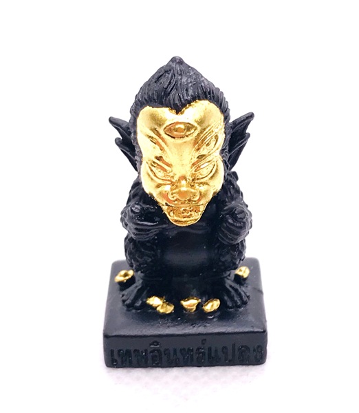 หลวงพ่อกลิ่น ธมฺมธีโป สำนักปฏิบัติธรรมพุทธมุณีเทวาสถิตย์ จ.ลำปาง เทพอินทร์แปลง “สี่หูห้าตา” เทวดาให้โชค รุ่น เศรษฐีนำโชค KM141